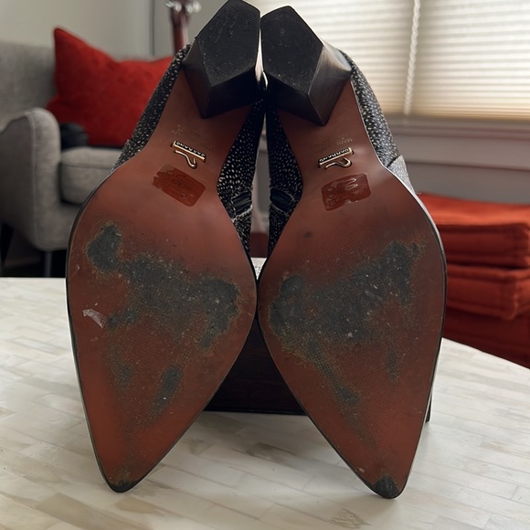 Carrano- Anna Pony Hair Bootie with Stack Heel - Picture 6 of 7